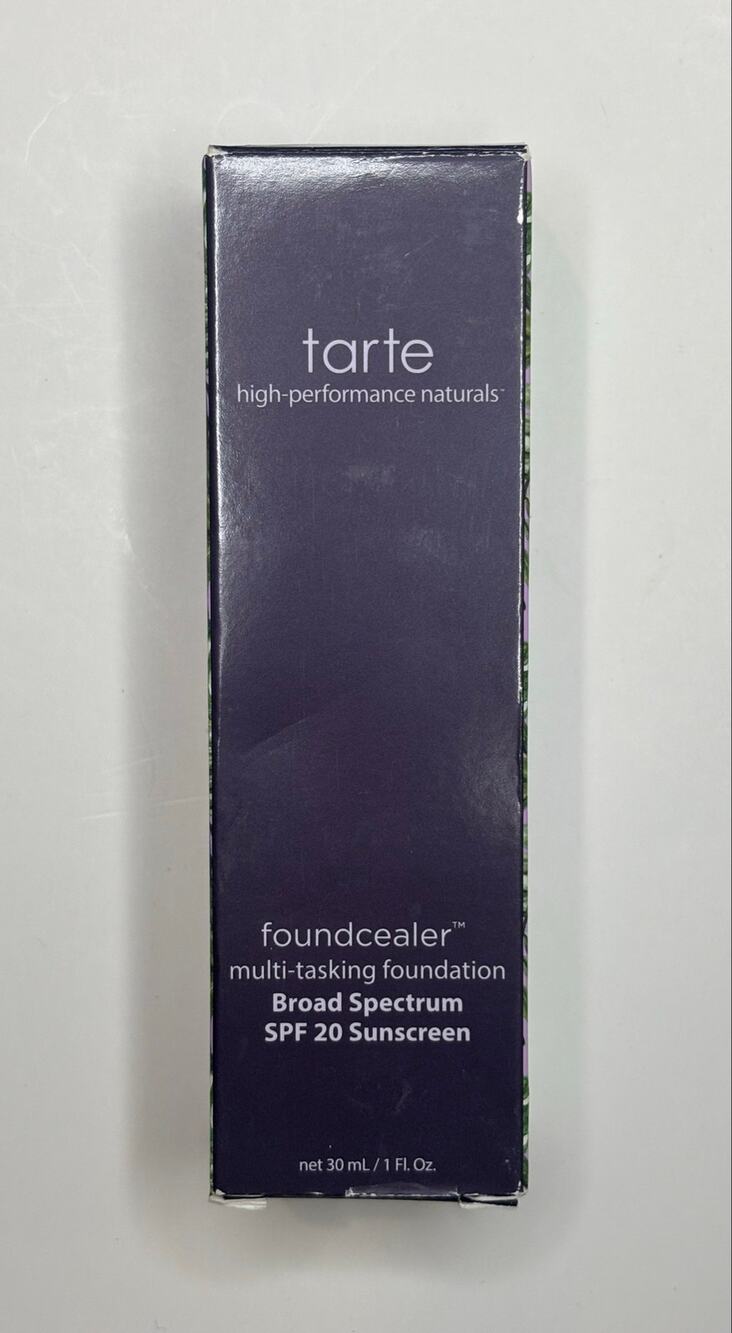 Tarte Foundcealer Multi-Tasking Foundation SPF 20 44H Tan Honey 1 oz NEW